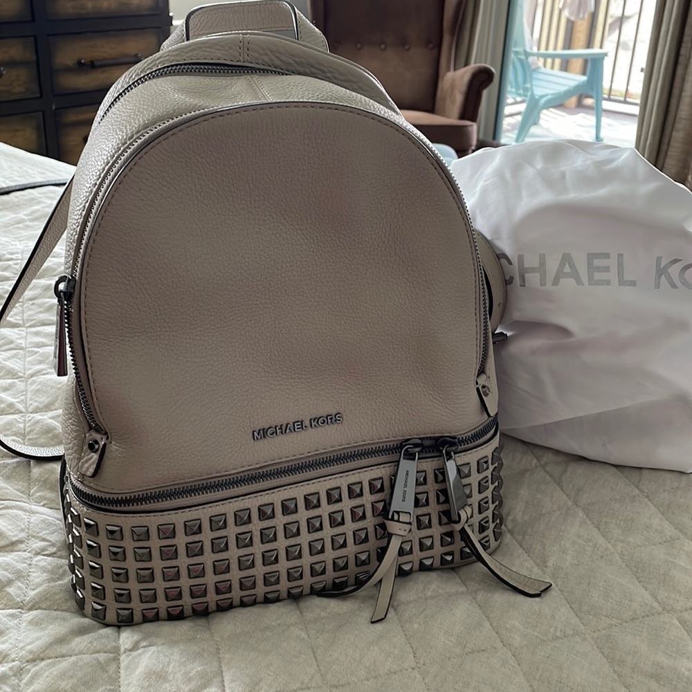 Michael Kors Studded Backpack